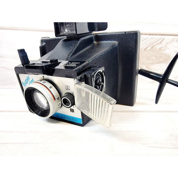Vintage Polaroid Super Shooter Land Camera 1970s Instant Film Camera Untested - Picture 4 of 14
